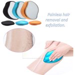 Crystal Physical Hair Eraser Painless Safe Epilator Easy Cleaning Reusable Body Beauty Depilation Tool Glass Crystal Hair Removal