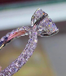 Fashion Women Jewelry Ring Elegant Crystal Rhinestones Ring For Women Accessories Bride Wedding Party Ring Gift