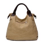 Handheld Minimalist Retro Shoulder Crossbody Vintage Canvas Bag