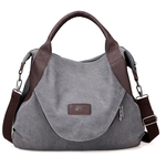 Handheld Minimalist Retro Shoulder Crossbody Vintage Canvas Bag