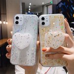 Epoxy sequin holder mobile phone case