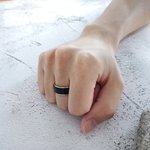 Stainless steel rotating ring