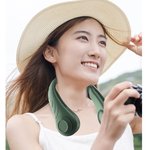Leafless Sports Hanging Neck Fan USB Charging Fan Portable