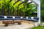 Outdoor Lounge Set (4-Piece Wicker)