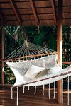 Outdoor Hammock with Wooden Frame