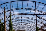 Metal Garden Arch with Planters